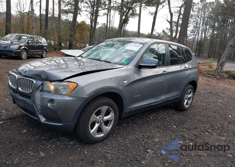 2012 BMW X3 xDrive28I from USA, damaged, VIN 5UXWX5C59CL719310